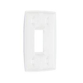 Placa sem Suporte 4x2 um módulo vertical Pial Plus Pial Legrand Placa sem Suporte 4x2 um módulo vertical Pial Plus Pial Legrand