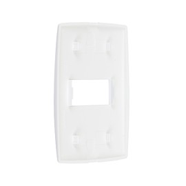Placa sem Suporte 4x2 um módulo horizontal Pial Plus Pial Legrand Placa sem Suporte 4x2 um módulo horizontal Pial Plus Pial Legrand