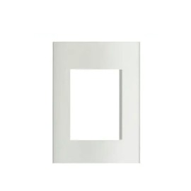 Placa 4x2 3 postos sem Suporte Branca Living Light Bticino LNA4803BIF