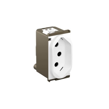 Módulo de Tomada 20A 2P+T Branco Nereya Pial Legrand