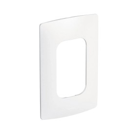 Placa 3 Postos Adjacentes 4x2 sem Suporte Branco Nereya Pial Legrand