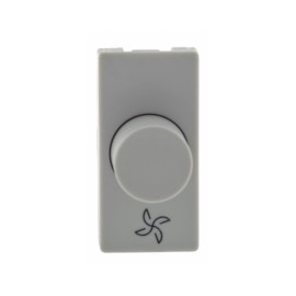 Módulo Variador Rotativo para Ventilador Bivolt 160VA Cinza Plus+ Pial Legrand Módulo Variador Rotativo para Ventilador Bivolt 160VA Cinza Plus+ Pial Legrand