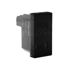 Módulo de Campainha Cigarra 127V Preto Plus+ Pial Legrand