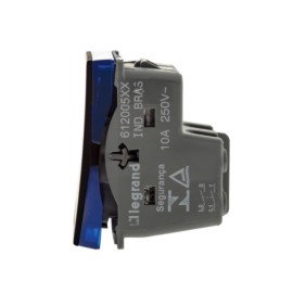 Módulo de Interruptor Bipolar Simples 10A Preto Plus+ Pial Legrand Módulo de Interruptor Bipolar Simples 10A Preto Plus+ Pial Legrand