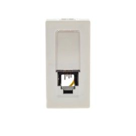 Módulo de Tomada Telefone RJ11 4 vias Branco Plus+ Pial Legrand Módulo de Tomada Telefone RJ11 4 vias Branco Plus+ Pial Legrand