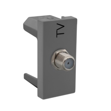 Módulo Tomada p/TV Coaxial Cinza Plus+ Pial Legrand