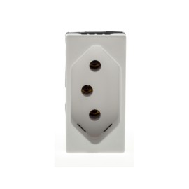 Módulo de Tomada de Energia 10A Branca Plus+ Pial Legrand