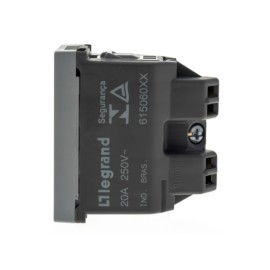 Módulo de Tomada de Energia 20A Cinza Plus+ Pial Legrand
