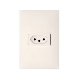 Conjunto Tomada de Energia 10A Branco Plus+ Pial Legrand Conjunto Tomada de Energia 10A Branco Plus+ Pial Legrand