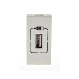 Módulo de Tomada 1xUSB Branco Plus+ Pial Legrand Módulo de Tomada 1xUSB Branco Plus+ Pial Legrand
