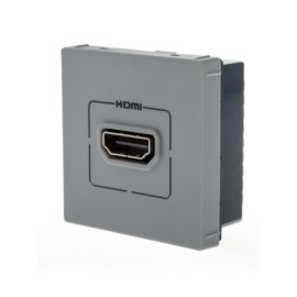 Módulo Tomada HDMI Cinza Plus+ Pial Legrand Módulo Tomada HDMI Cinza Plus+ Pial Legrand