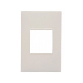 Placa sem Suporte 4x2 dois módulos Adjacentes Branco Plus + Pial Legrand