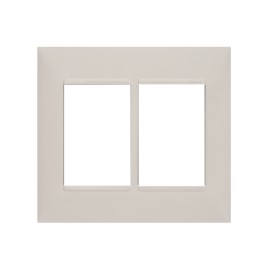 Placa sem Suporte 4x4 seis módulos adjacentes Branco Plus+ Pial Legrand