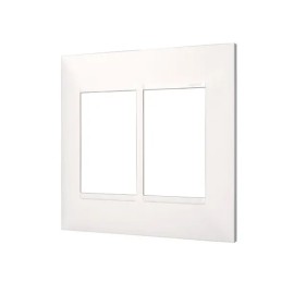 Placa sem Suporte 4x4 seis módulos adjacentes Branco Plus+ Pial Legrand