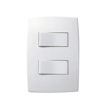 Conjunto Interruptor Paralelo 10A Duplo Pial Plus Pial Legrand