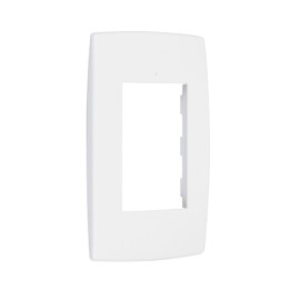 Placa sem Suporte 4x2 três módulos adjacentes Pial Plus Pial Legrand