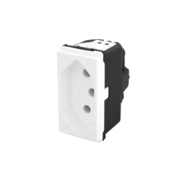 Módulo de Tomada de Energia 10A Branca Pial Pop Pial Legrand