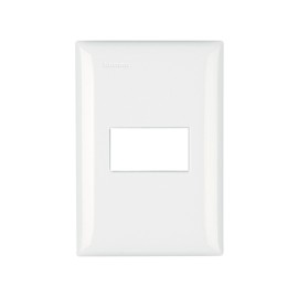 Placa sem Suporte 4x2 um módulo horizontal Thesi Up Bticino