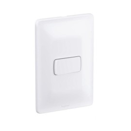 Conjunto 1 Interruptor Simples 4X2 10A Pial Zeffia