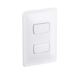 Conjunto 2 Interruptores Paralelos 4X2 10A Pial Zeffia Conjunto 2 Interruptores Paralelos 4X2 10A Pial Zeffia