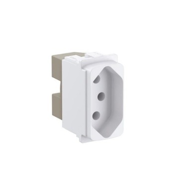 Módulo de Tomada 2P+T 10A Pial Zeffia
