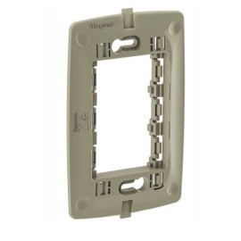 Placa 2 Postos + Suporte 4x2 Pial Zeffia