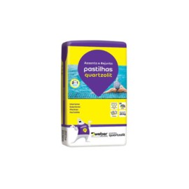 Argamassa Pastilhas Branca 20kg Quartzolit Argamassa Pastilhas Branca 20kg Quartzolit