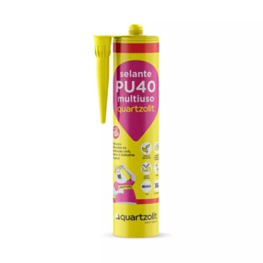 Selante PU40 Multiuso Cinza 360g Quartzolit