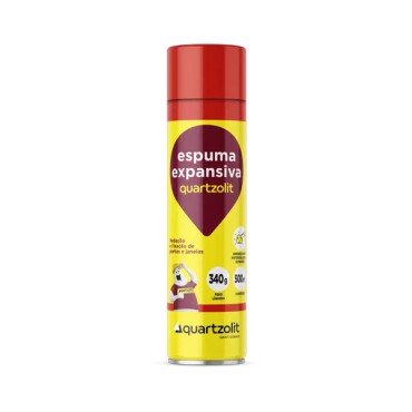 Espuma Expansiva 500ml Quartzolit
