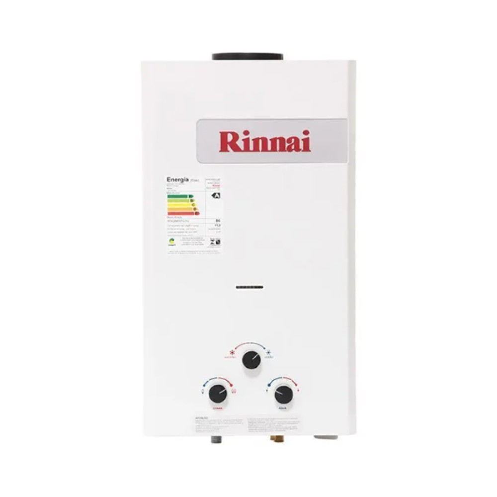 Aquecedor a Gás 15 litros REU154 GN MEC Branco