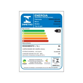 Aquecedor a Gás 35 litros REU-2802 FEC GLP Branco Rinnai Aquecedor a Gás 35 litros REU-2802 FEC GLP Branco Rinnai