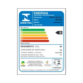 Aquecedor M09 a Gás Rinnai 9 Litros REUE-M090CFHB GLP  Aquecedor M09 a Gás Rinnai 9 Litros REUE-M090CFHB GLP