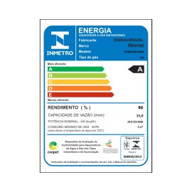 Aquecedor M15 a Gás Rinnai 15 Litros REUE-M150CFHB GLP  Aquecedor M15 a Gás Rinnai 15 Litros REUE-M150CFHB GLP