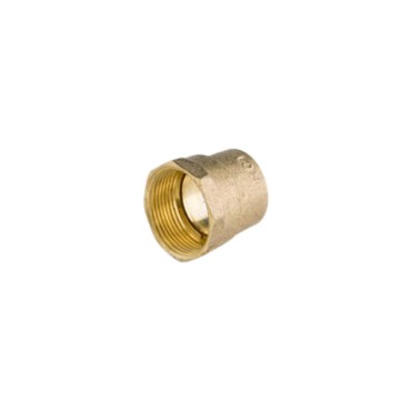 Conector Fêmea 42mm em Latão Com Solda Rumo Certo