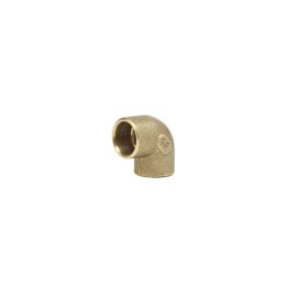 Cotovelo 15mm 90° em Latão com solda Rumo Certo Cotovelo 15mm 90° em Latão com solda Rumo Certo