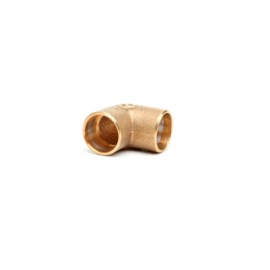 Cotovelo 42mm 90º em Latão com solda Rumo Certo Cotovelo 42mm 90º em Latão com solda Rumo Certo