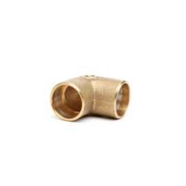 Cotovelo 79mm 90º em Latão com solda Rumo Certo Cotovelo 79mm 90º em Latão com solda Rumo Certo