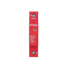 Protetor de Surto 40kA 275VCA Steck Protetor de Surto 40kA 275VCA Steck