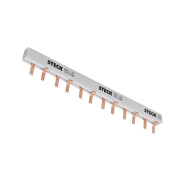 Barramento Bifásico 80A 2x6P 220/440V Steck