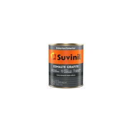 Tinta Esmalte Cor e Proteção Grafite Escuro Fosco 900ml Suvinil Tinta Esmalte Cor e Proteção Grafite Escuro Fosco 900ml Suvinil