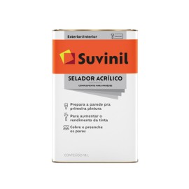 Selador Acrílico 18 Litros Suvinil Selador Acrílico 18 Litros Suvinil