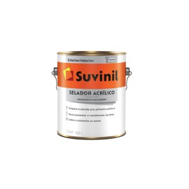 Selador Acrílico 3,6 Litros Suvinil Selador Acrílico 3,6 Litros Suvinil