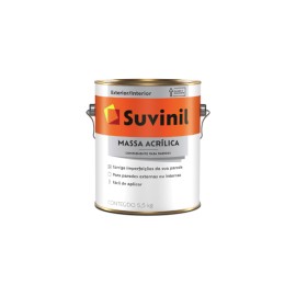Massa Corrida Acrílica 5,5 KG Suvinil Massa Corrida Acrílica 5,5 KG Suvinil