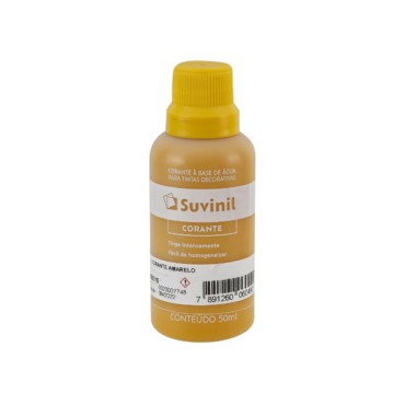 Corante Líquido Amarelo 50ml Suvinil