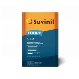 Tinta Acrílica Toque de Seda Acetinada Branca 18 litros Suvinil