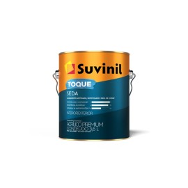 Tinta Acrílica Toque de Seda Acetinada Branca 3,6 litros Suvinil Tinta Acrílica Toque de Seda Acetinada Branca 3,6 litros Suvinil