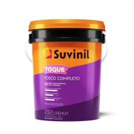 Tinta Acrílica Toque Fosco Completo Branco Neve 20 Litros Suvinil