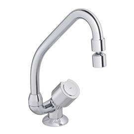 Torneira Pia Mesa Bica Movél C/ Arejador Articulável Targa Deca 1167.C40.CR