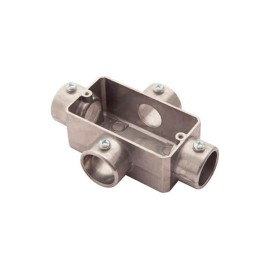 Condulete X 1” sem rosca Alumínio Tramontina