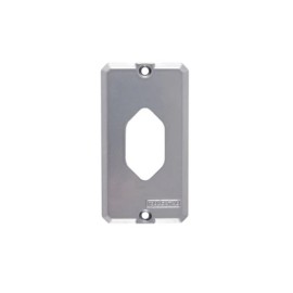 Tampa 1 posto tomada vertical NBR para condulete 3/4” Tramontina Tampa 1 posto tomada vertical NBR para condulete 3/4” Tramontina